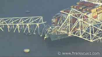 Baltimore bridge collapses after being hit by cargo ship