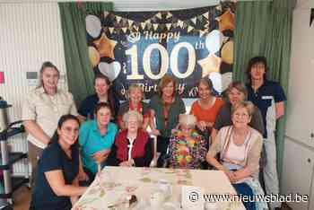 Voormalige onderwijzeres Justine viert honderdste verjaardag
