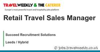 Succeed Recruitment Solutions: Retail Travel Sales Manager