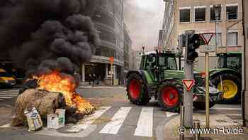 Trotz Zugeständnissen der EU: Bauern-Proteste in Brüssel eskalieren