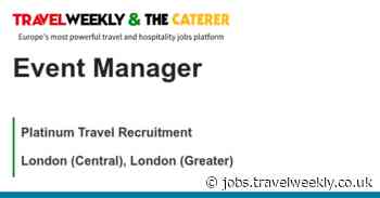 Platinum Travel Recruitment: Event Manager