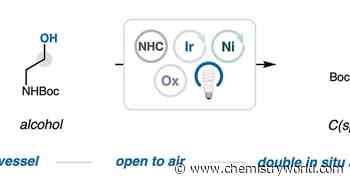 Cross-coupling technique cracks open alcohols for chemical synthesis