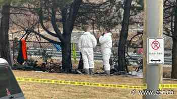 Remains found after tent encampment fire 'could take weeks' to identify, police say
