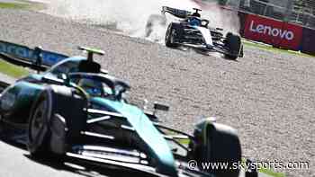 Aston Martin will not appeal Alonso penalty for incident with Russell