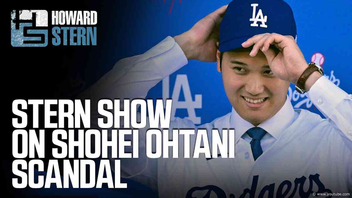 Howard Stern Weighs In on the Shohei Ohtani Betting Scandal