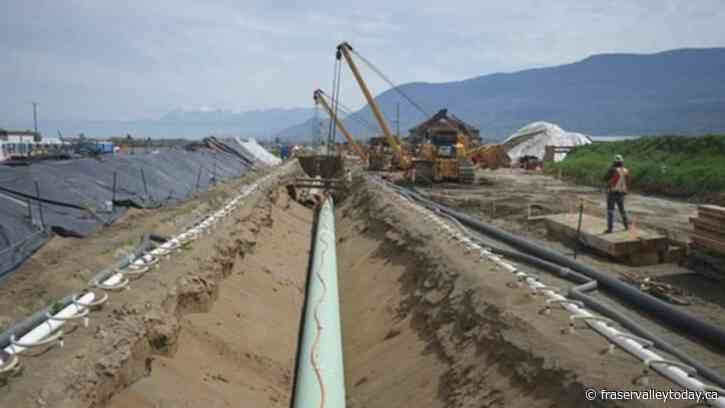 Trans Mountain pipeline crews encounter obstruction between Chilliwack and Hope