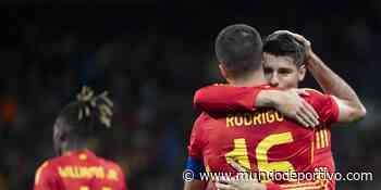 El detallazo de capitán de Morata con Rodri