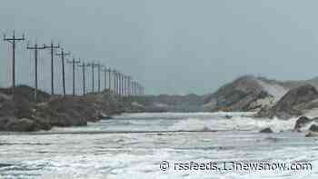 'Worsening conditions' keep NC 12 closed on Ocracoke Island