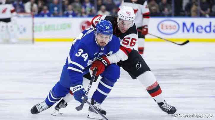 Jake Allen shines early, New Jersey Devils down Maple Leafs 6-3