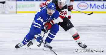 Jake Allen shines early, Devils top Maple Leafs
