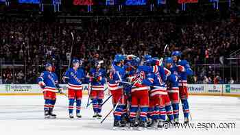 Rangers first NHL team to clinch playoff berth