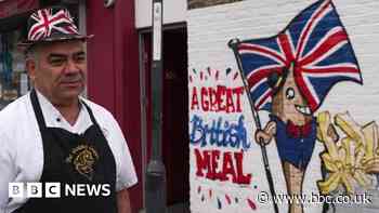 Chippy owner fights to keep union jack fish mural