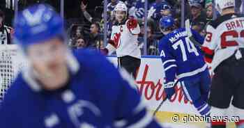 Keefe rips ‘immature’ Leafs after loss to Devils