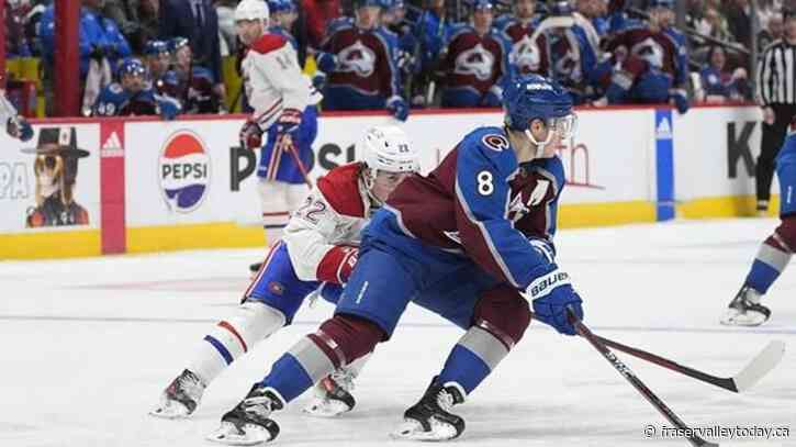 Canadiens snap Avalanche’s 9-game win streak with 2-1 win