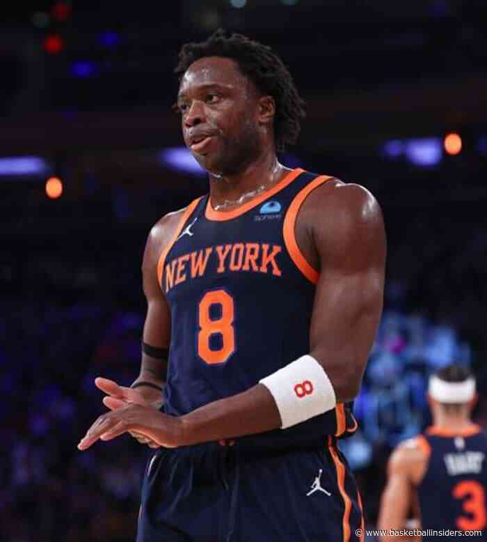 Knicks’ OG Anunoby out against Raptors due to elbow injury management