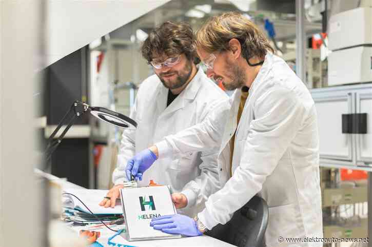 Meilenstein für Projekt Helena: Erste Festkörperbatteriezellen montiert