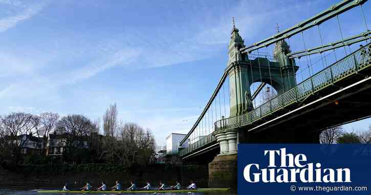 Boat Race organisers warn rowers not to enter water after E coli discovery