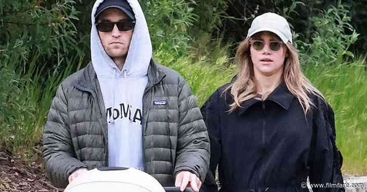 Robert Pattinson and Suki Waterhouse welcome their first child get clicked taking a stroll
