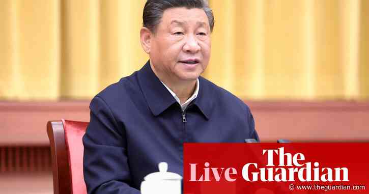China’s president Xi meets US bosses amid moves to mend ties frayed by trade tensions – business live
