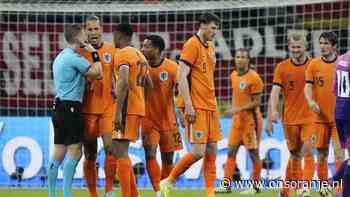 Oranje in slotfase onderuit tegen Duitsland