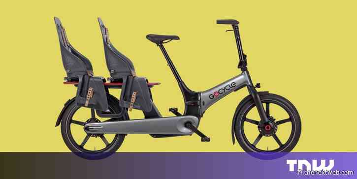 Gocycle releases first pics of F1-inspired folding cargo ebikes