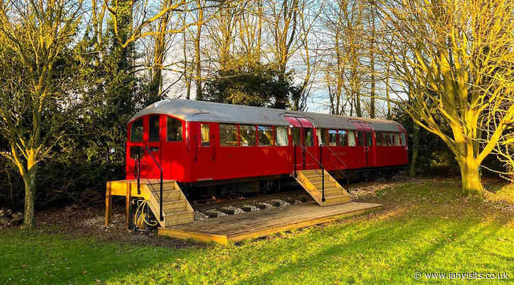 Visit the restored 1938 tube train you can sleep in