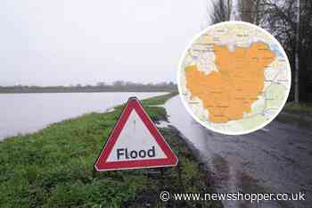Flood alerts in south London after heavy rain