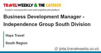 Hays Travel: Business Development Manager - Independence Group South Division