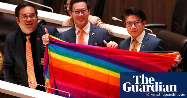 Thailand poised to legalise same-sex marriage after parliament passes bill