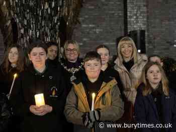 Bury: 'Knife Angel' leaves Bury in moving closing ceremony