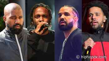 Kanye West Seemingly Sides With Kendrick Lamar In Drake & J. Cole Battle