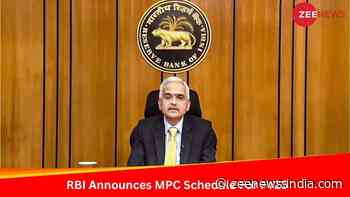 RBI Announces Schedule For Monetary Policy Committee Meetings