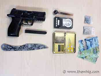 Kingston Police seize BB gun, fentanyl, magic mushrooms during arrest