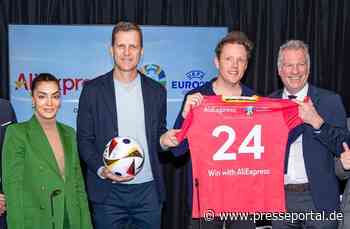 AliExpress wird der erste exklusive E-Commerce-Partner der UEFA EURO 2024