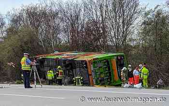 Flixbus-Unfall auf der A 9: mindestens 5 Tote