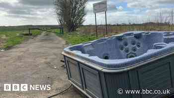 Hunt launched for village's hot tub fly-tippers