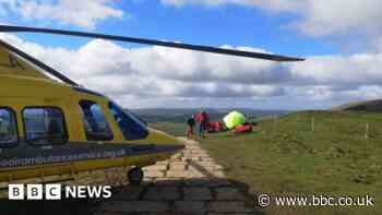 Man dies while hiking with family in Peak District