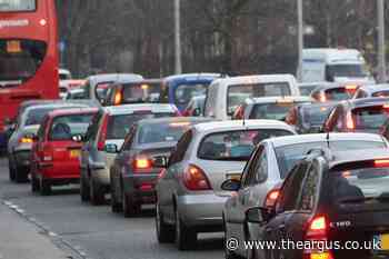 Live: Crash in Carden Avenue in Brighton