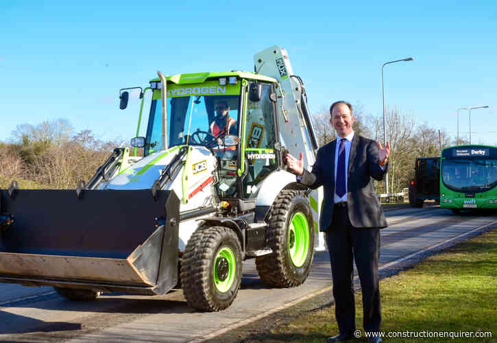 Hydrogen-fuelled diggers to be allowed onto highways