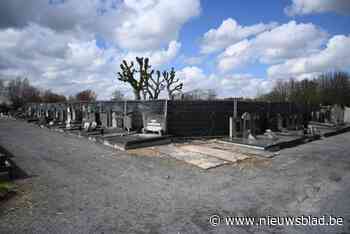 Brokstukken begraafplaats worden donderdag opgeruimd (en zijn nu afgeschermd)