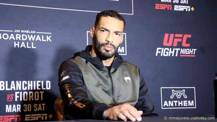 Bruno Silva recalls working as a bouncer when UFC on ESPN 54 foe Chris Weidman KO'd Anderson Silva