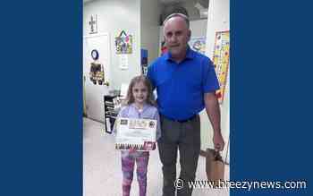 Photo: PDS student wins coloring contest