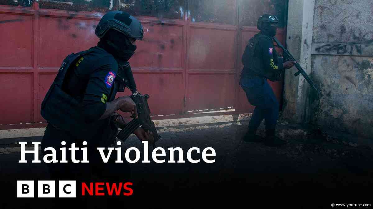 Haiti violence: Illegal weapons fuel gang fighting, says UN I BBC News