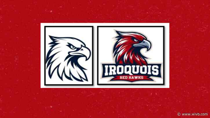 Iroquois School District reveals new Red Hawks mascot logo