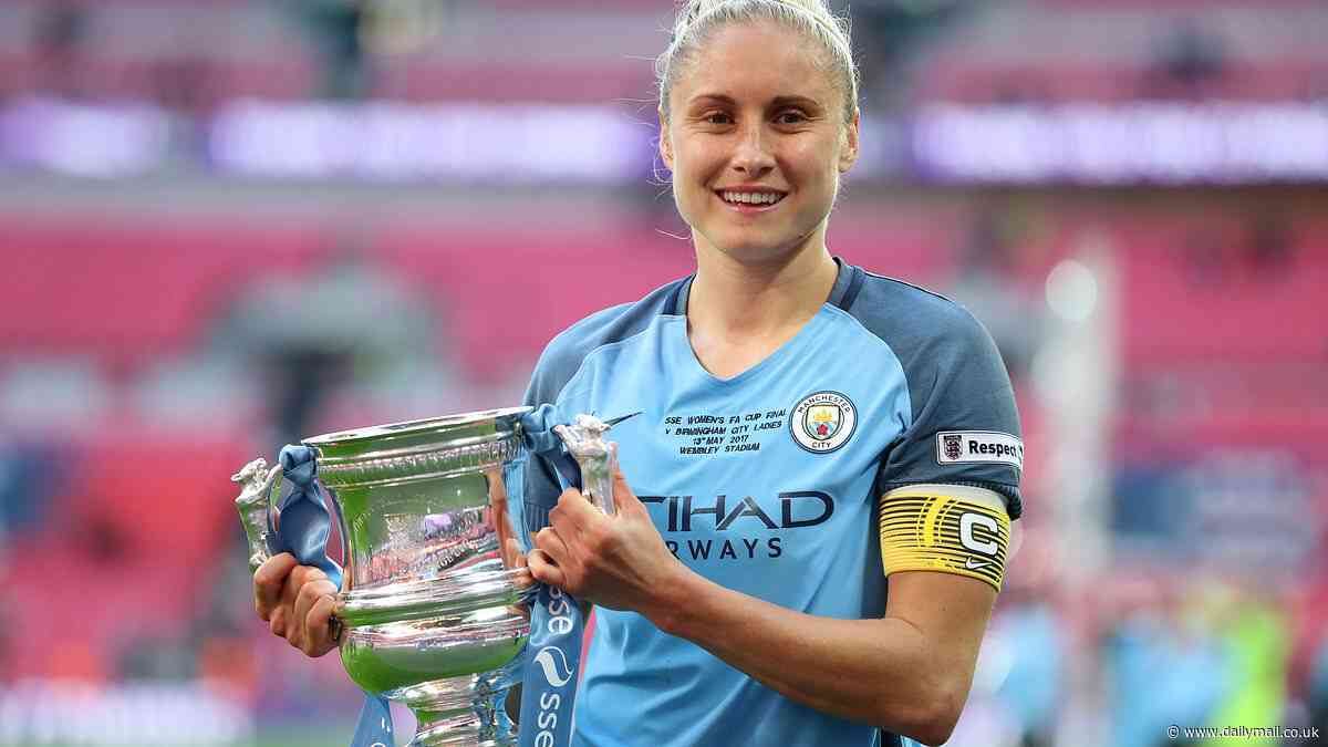 Steph Houghton announces she will RETIRE at the end of the season after legendary career, winning three Women's Super League titles with Man City and Arsenal and captaining England