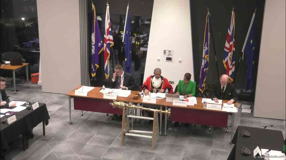 Borough Council Meeting 26th March 2024 (Part 1)