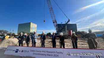 Dallas County officials break ground on new bio laboratory in Medical District