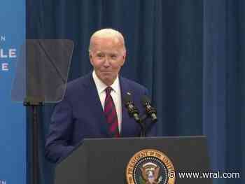 Planes intercepted during Biden, Harris visit to Raleigh