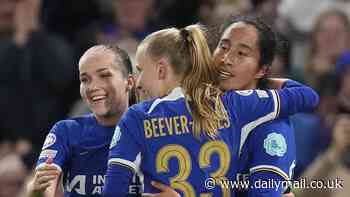 Chelsea Women seal place in Champions League semi-finals with 4-1 aggregate win over Ajax... as Mayra Ramirez nets in 1-1 draw at Stamford Bridge to secure safe passage