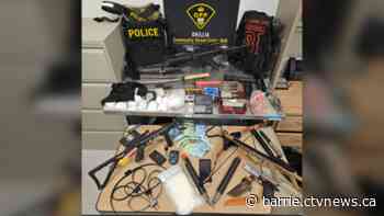 Police seize weapons, drugs and body armour in Orillia raid: OPP